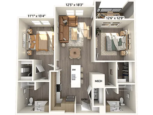 Floor plan B3ansi-Finish2-1103