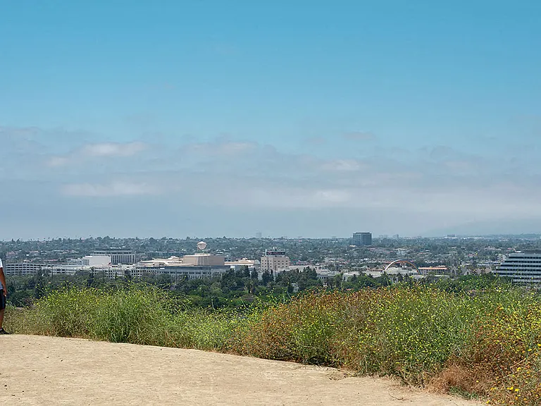 View towards Culver City from Baldwin Hills Overlook
