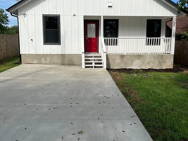 Backyard + Parking