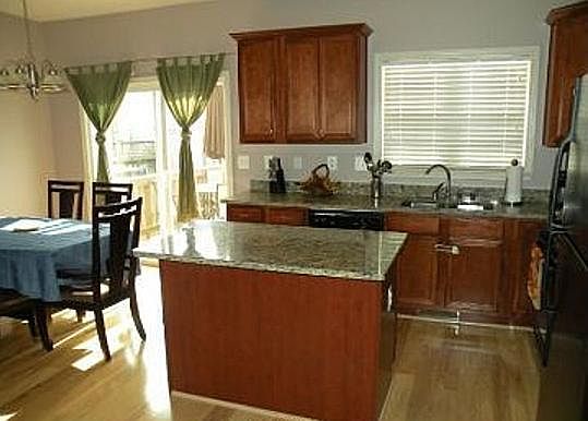 Kitchen with Granite Counter Tops