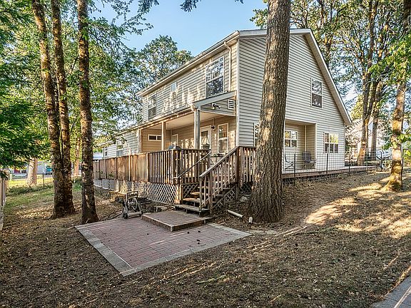 Backdoor, deck and yard
