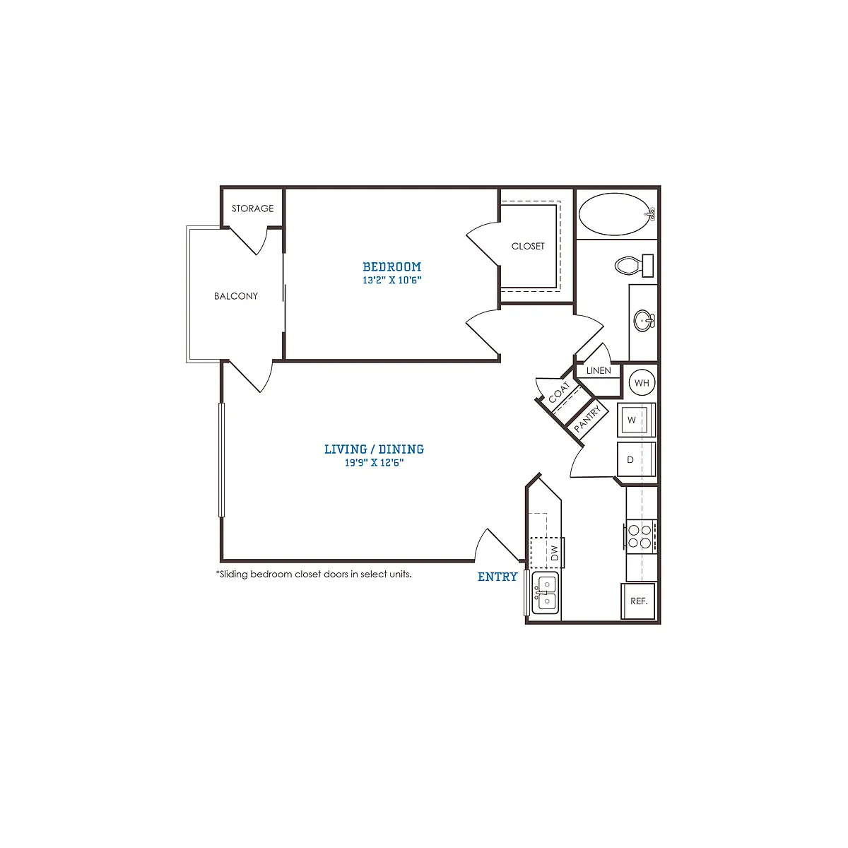 Floor plan A1 Renovated