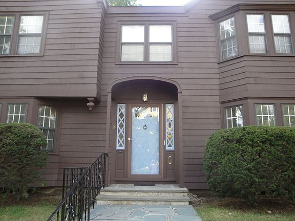 View of the front door