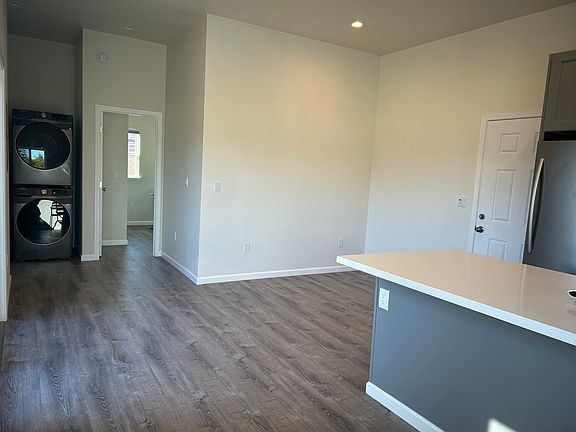 Open floor plan living room area