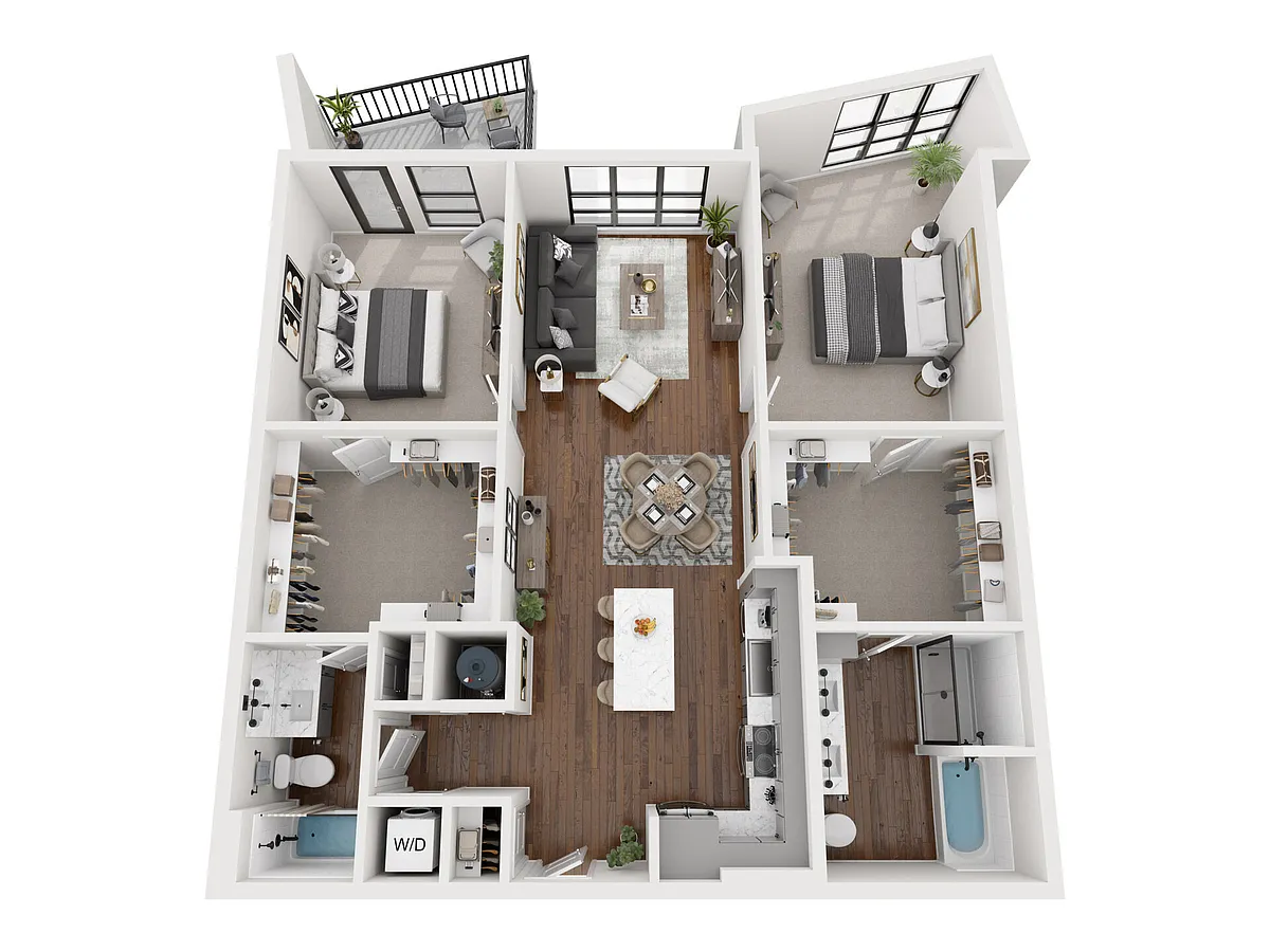 Floor plan B7