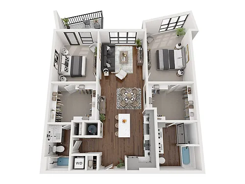 Floor plan B7