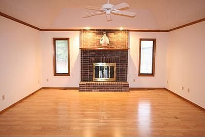 living room from front door
