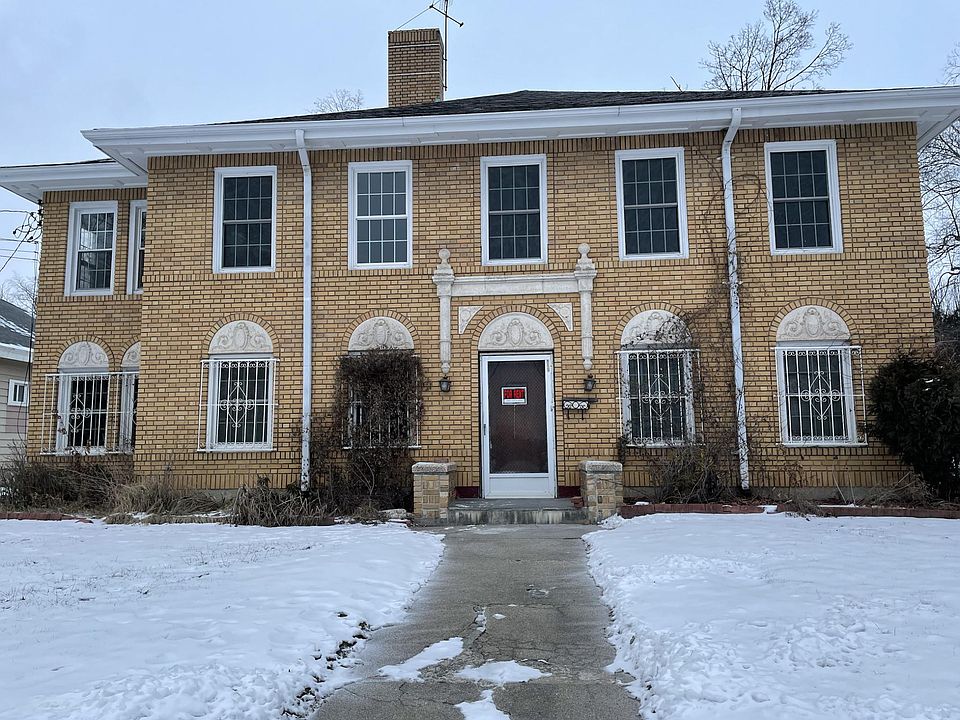 front of the house