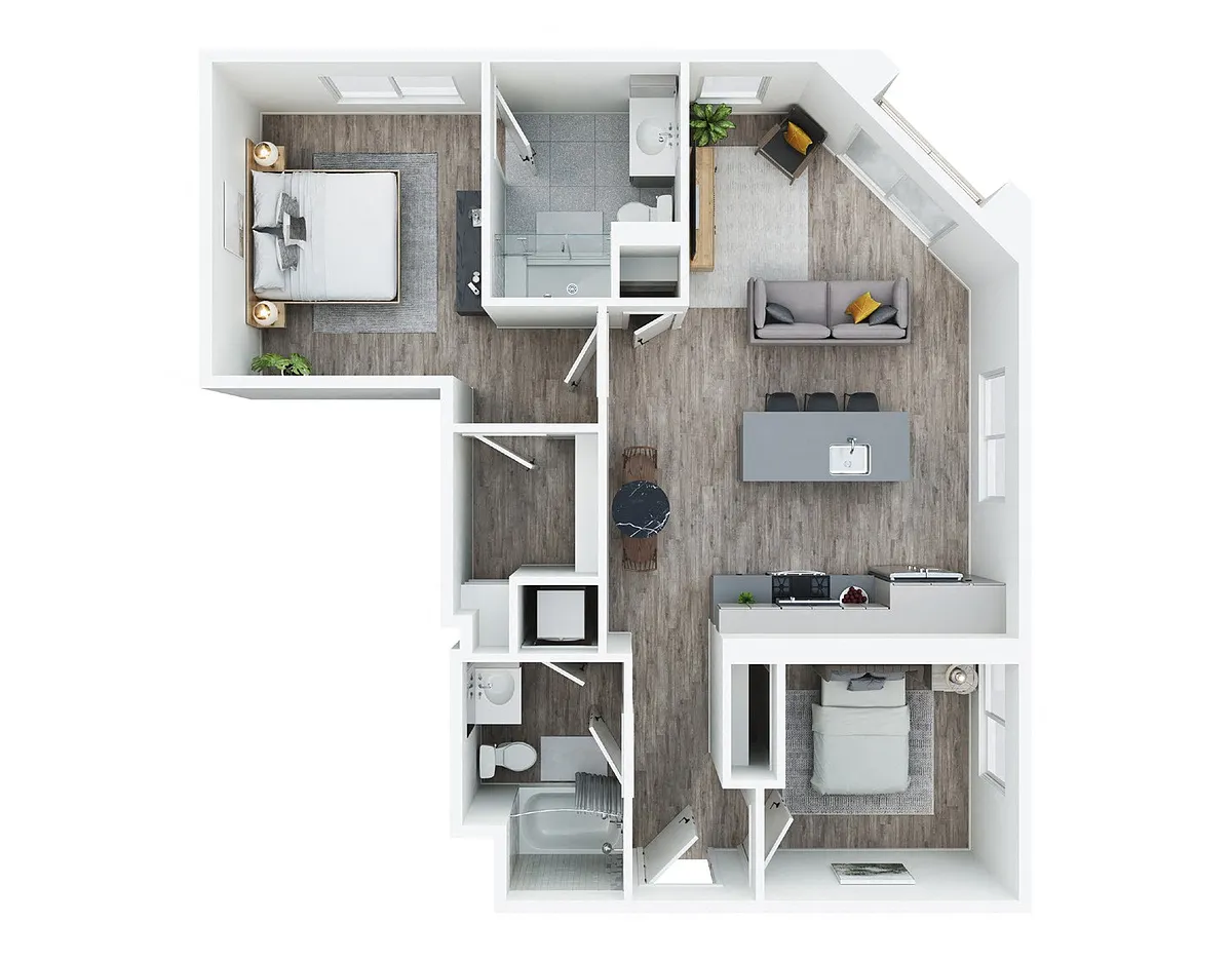 Floor plan B6