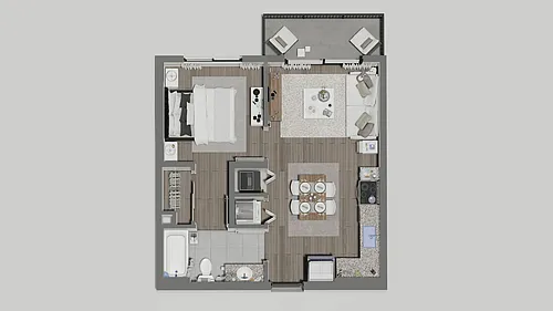 Floor plan A