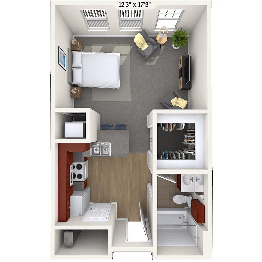 Floor plan 01A