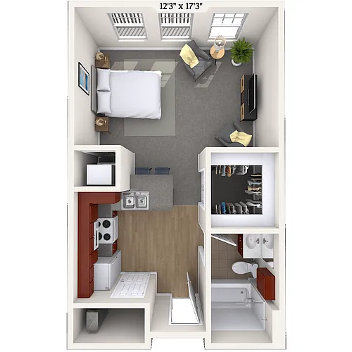 Floor plan 01A