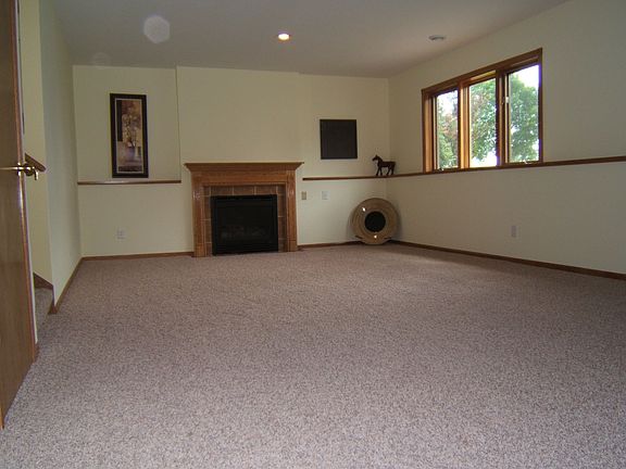 newly finished lower level