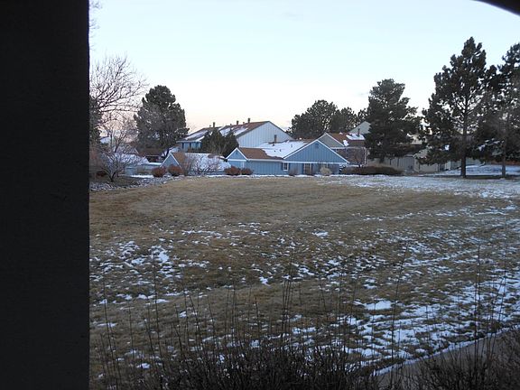 Open space in front of unit