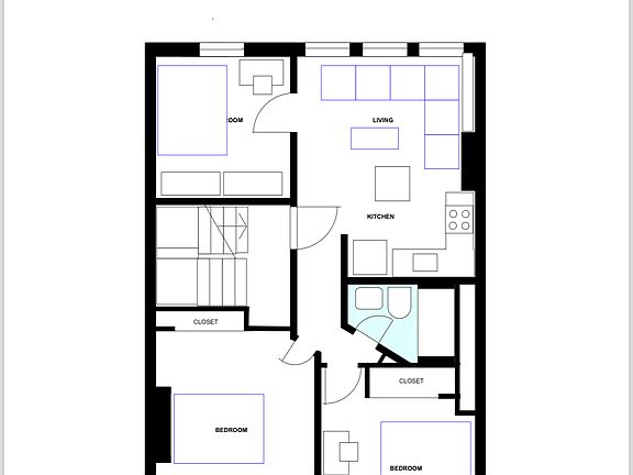 2nd image of 498 Liberty St #2