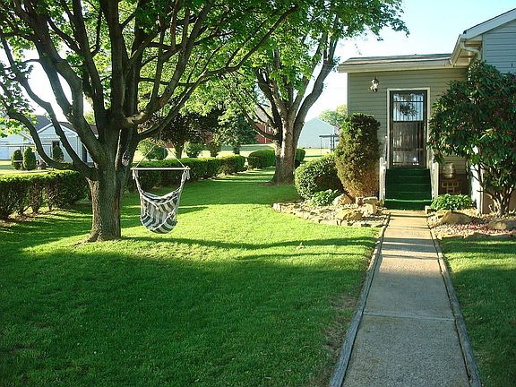 yard on the front side