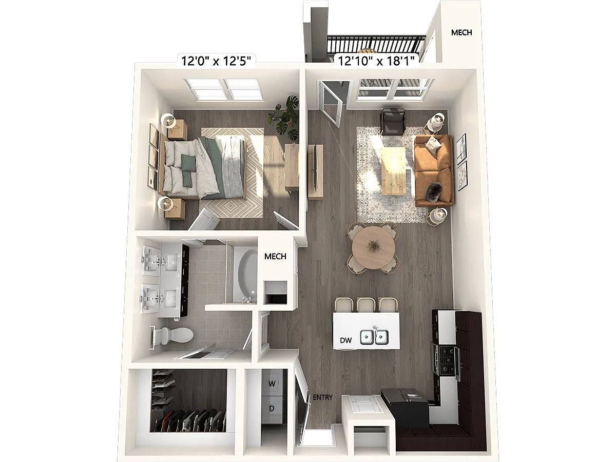 Floor plan A2