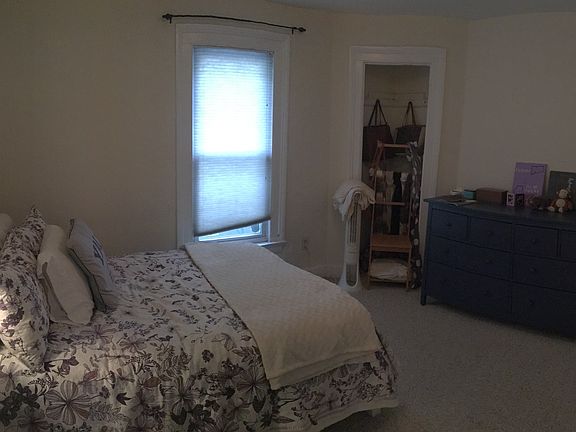 Bedroom now has new hardwood floors.