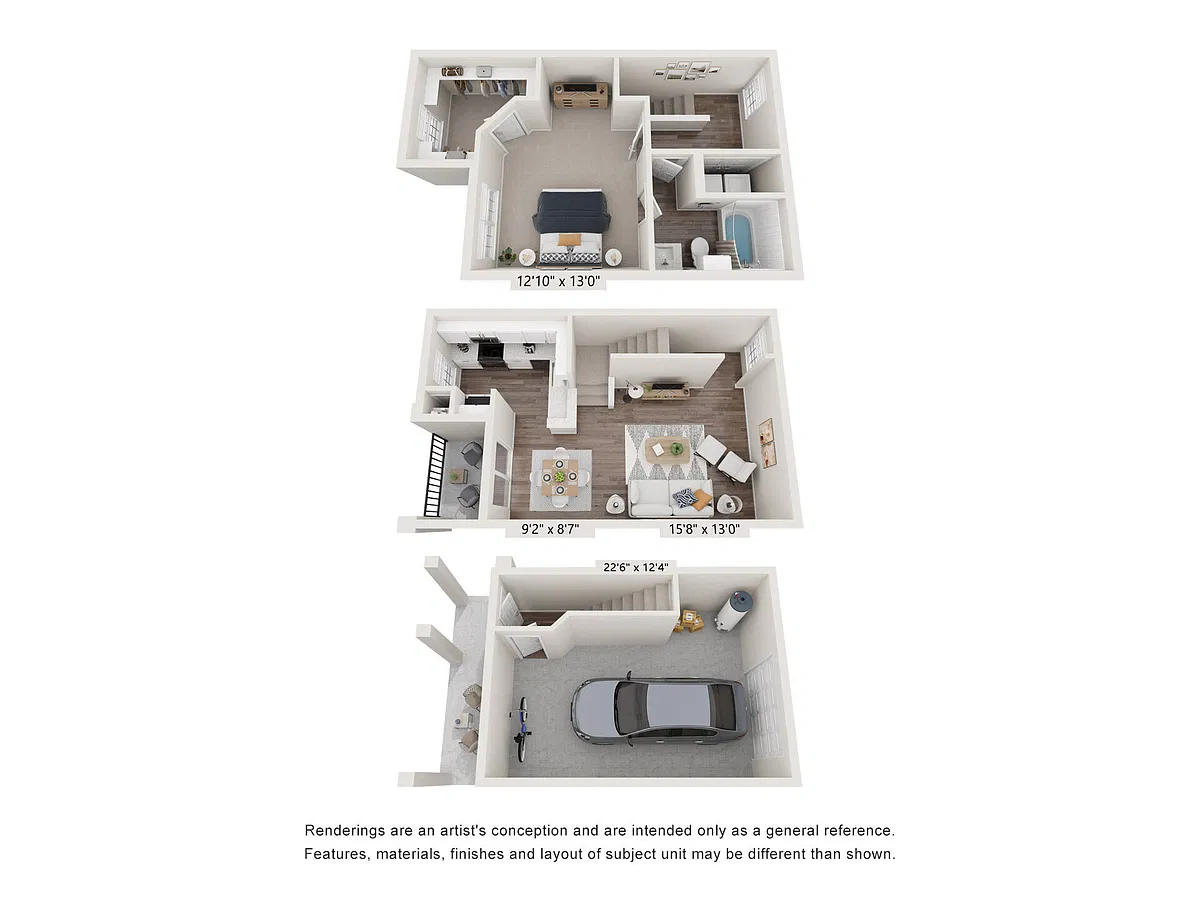 Floor plan A1B