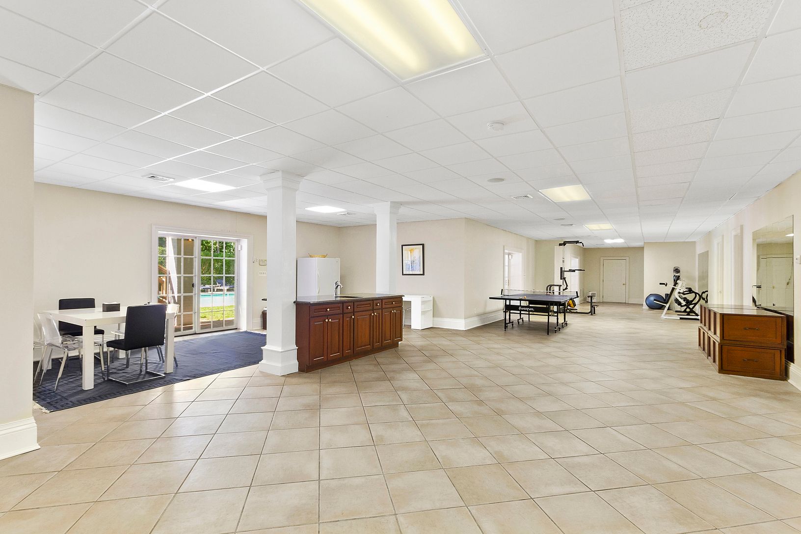  Finished lower level