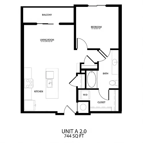 Floor plan A20