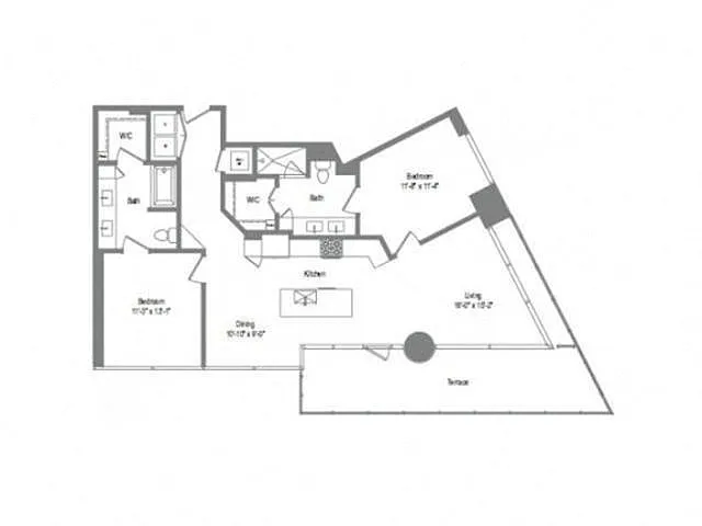 Floor plan B6B