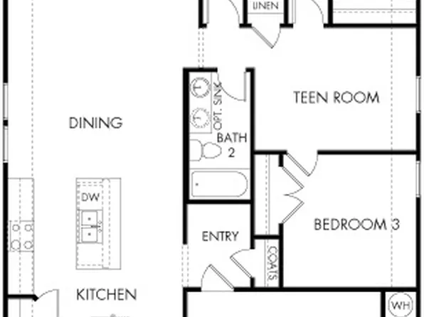 The Hughes (841) Plan, Big Sky Ranch - Reserve Collection