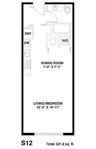Floor plan Model SL