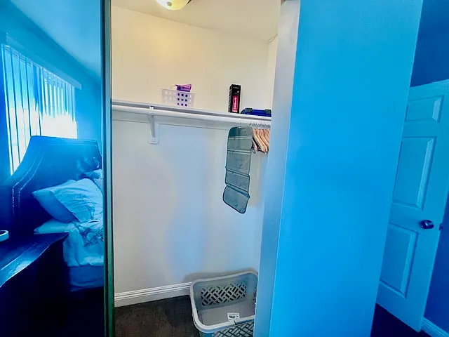 Bedroom #3: King-size Bed w/ memory foam mattress, Flat screen TV w/ Fire-stick, Ceiling fan, Dresser, Nite stands, Mini Fridge/Microwave, Spacious closet, Coffee maker