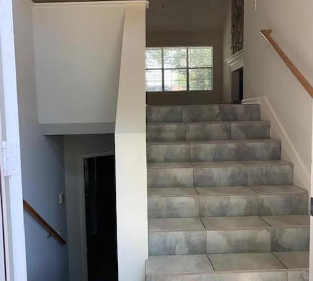 View of stairways from front door