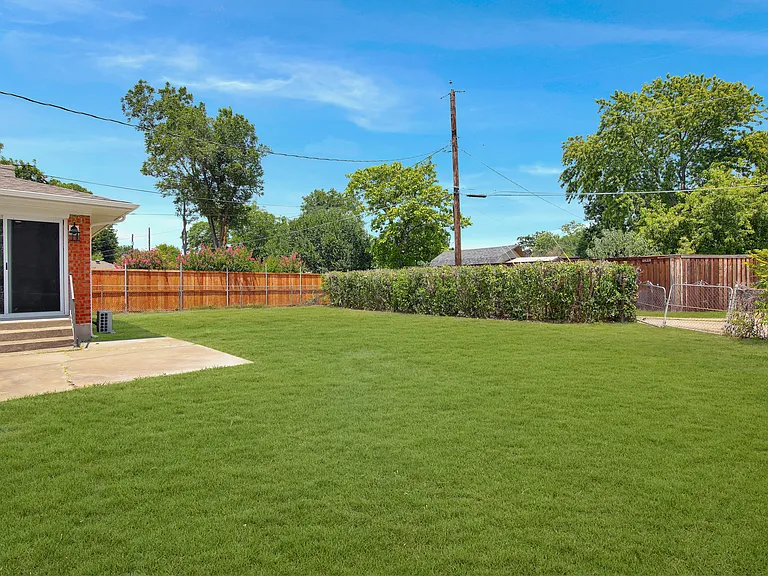 Fenced, Corner Lot!