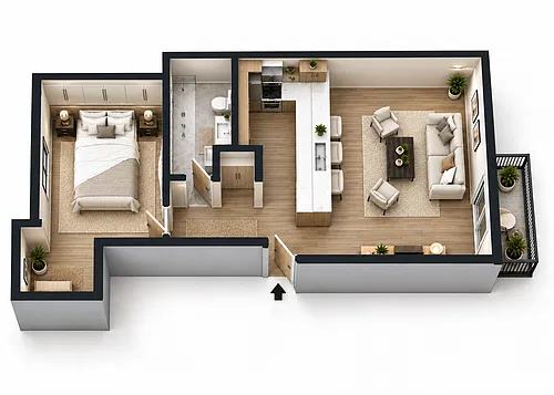 Floor plan The Court - Gypsum