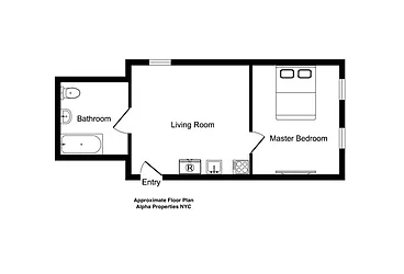 Rented by Alpha Properties NYC I LLC