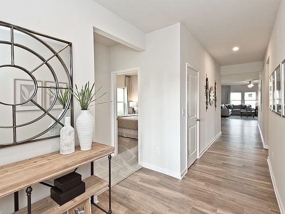 Northbrook floorplan modeled at Vistas at Towne Mill in Canton, GA.
