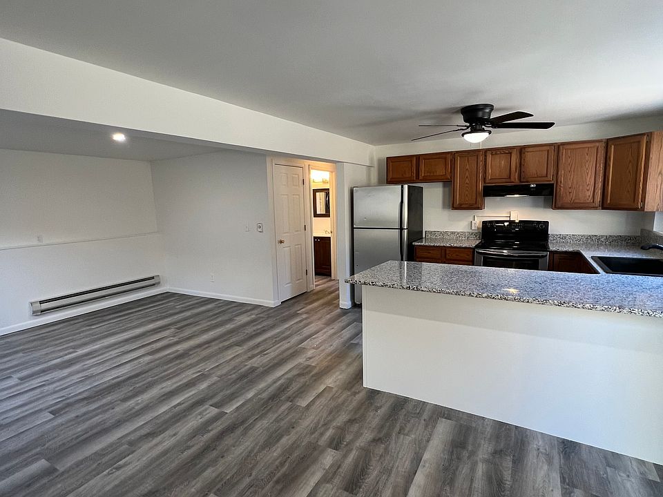 Living room and kitchen.