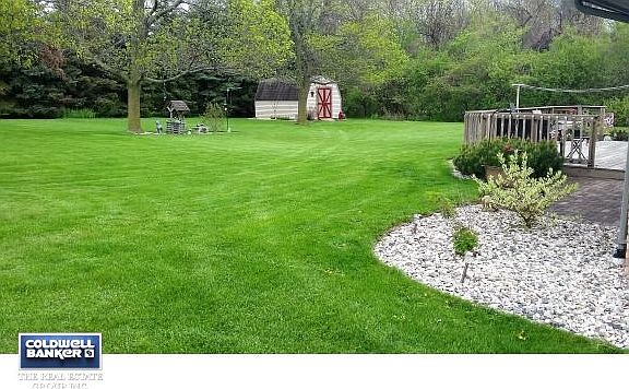 Landscaped Yard