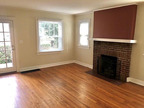 Living room -- plenty of natural light in all rooms