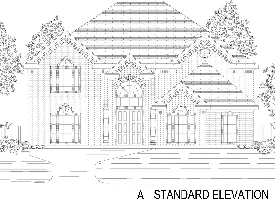 Northcrest 2FSW w Media Standard Elevation A