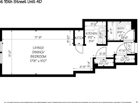 2nd image of 207 E 15th St APT 4D
