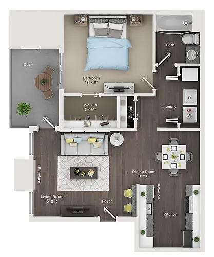 Floor plan A1R