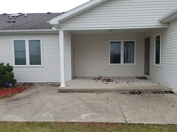 Back porch and patio