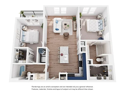 Floor plan B4