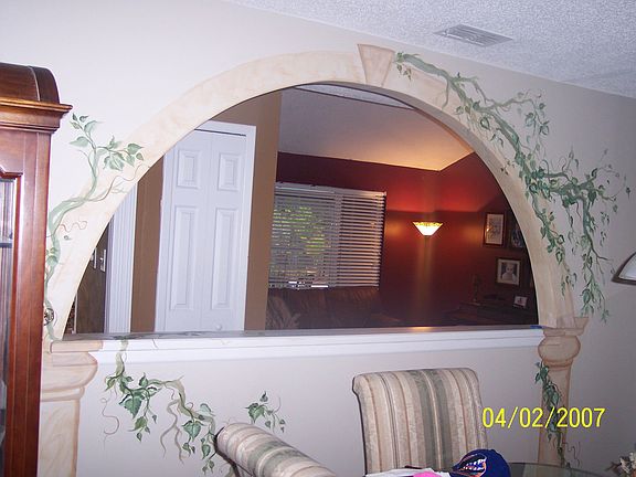 Arch in Dinning room