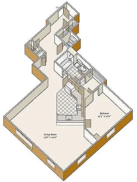 Floor plan A13 T