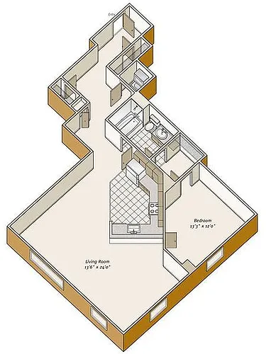 Floor plan A13 T