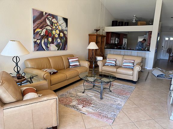 Living Room Area w Cathedral Ceilings