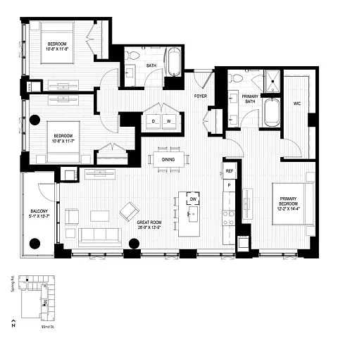 Floor plan A3
