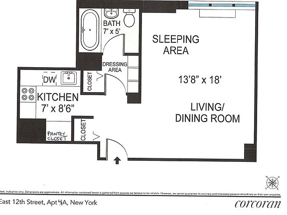 2nd image of 77 E 12th St APT 4A