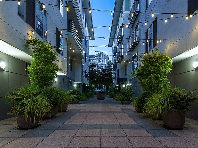 Stunning courtyards