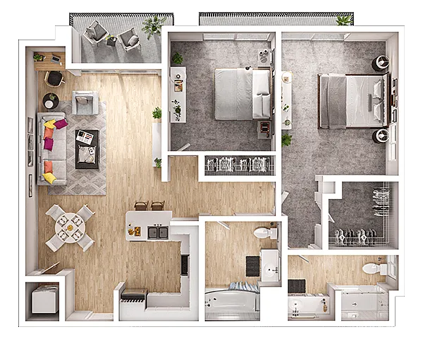 Floor plan B2B